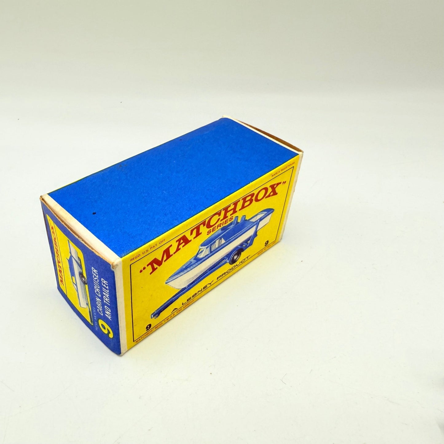 Matchbox Lesney 9d Cabin Cruiser & Trailer - Magic Matchbox