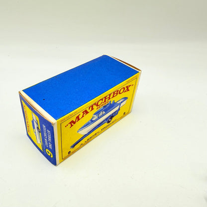 Matchbox Lesney 9d Cabin Cruiser & Trailer - Magic Matchbox