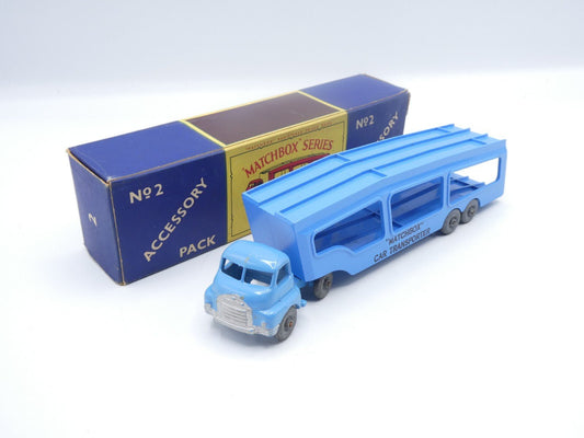 Matchbox Lesney A - 2 Accessory Pack Bedford Car Transporter MW - Magic Matchbox