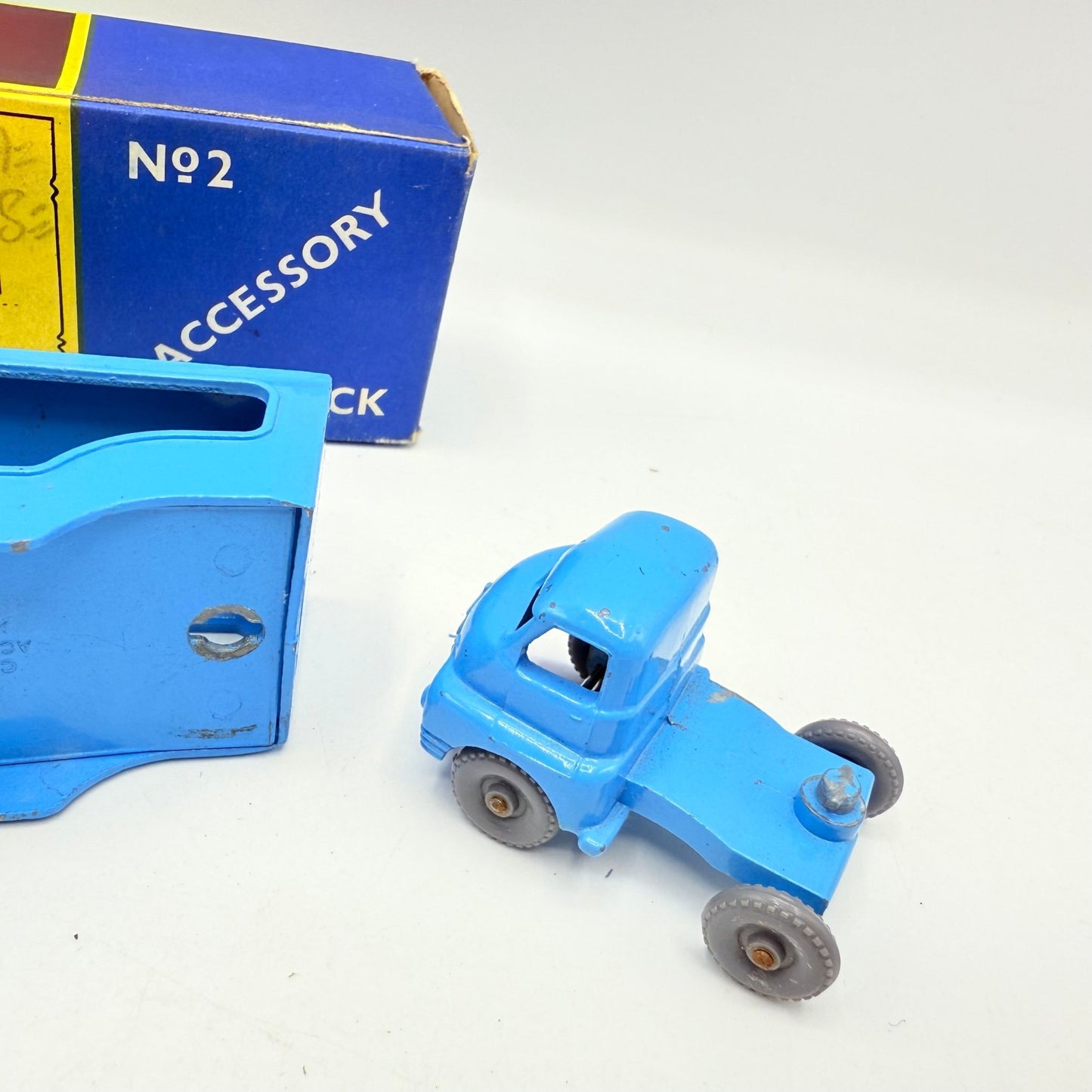 Matchbox Lesney A - 2 Bedford Car Transporter 2 Accessory Pack GPW Red Decals - Magic Matchbox