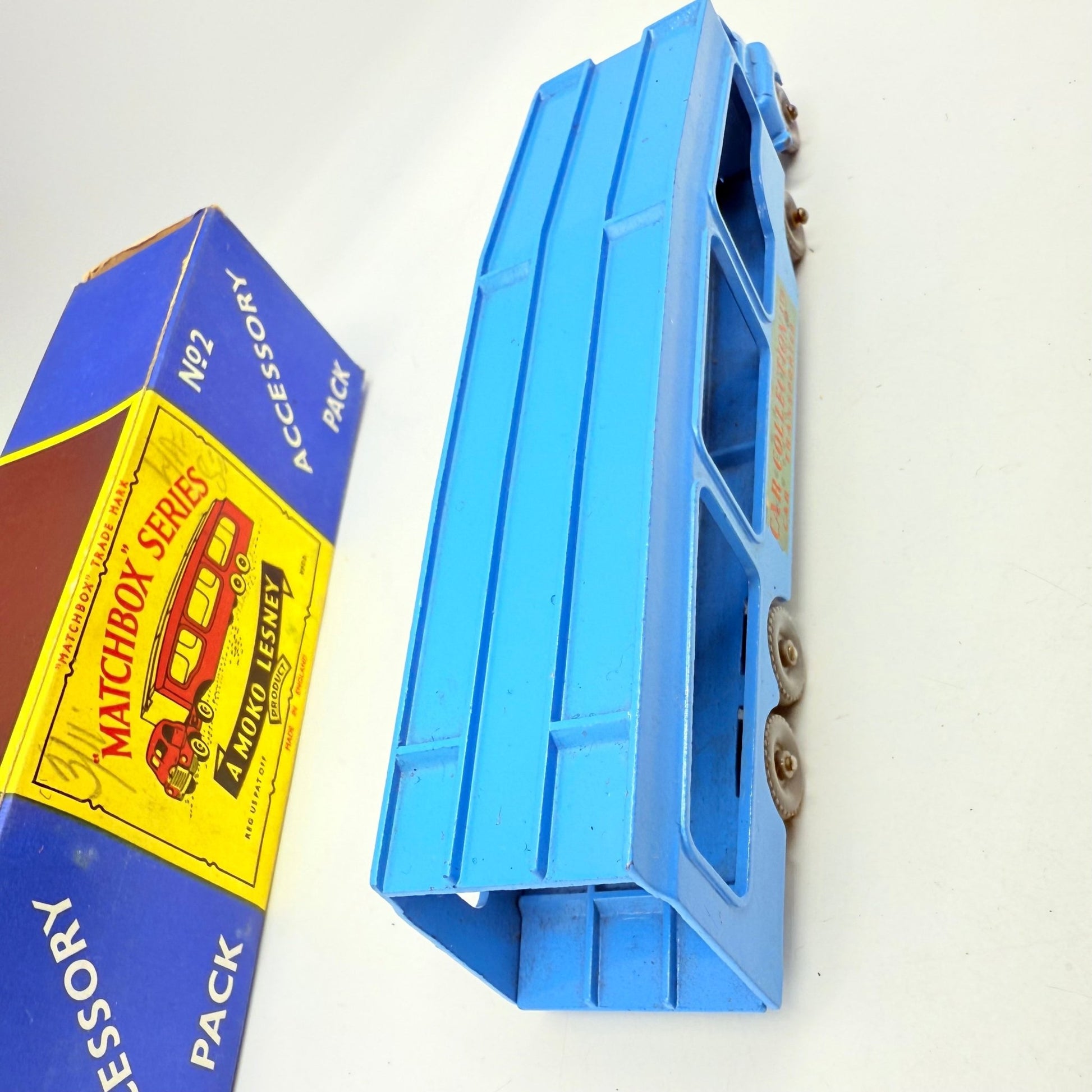 Matchbox Lesney A - 2 Bedford Car Transporter 2 Accessory Pack GPW Red Decals - Magic Matchbox