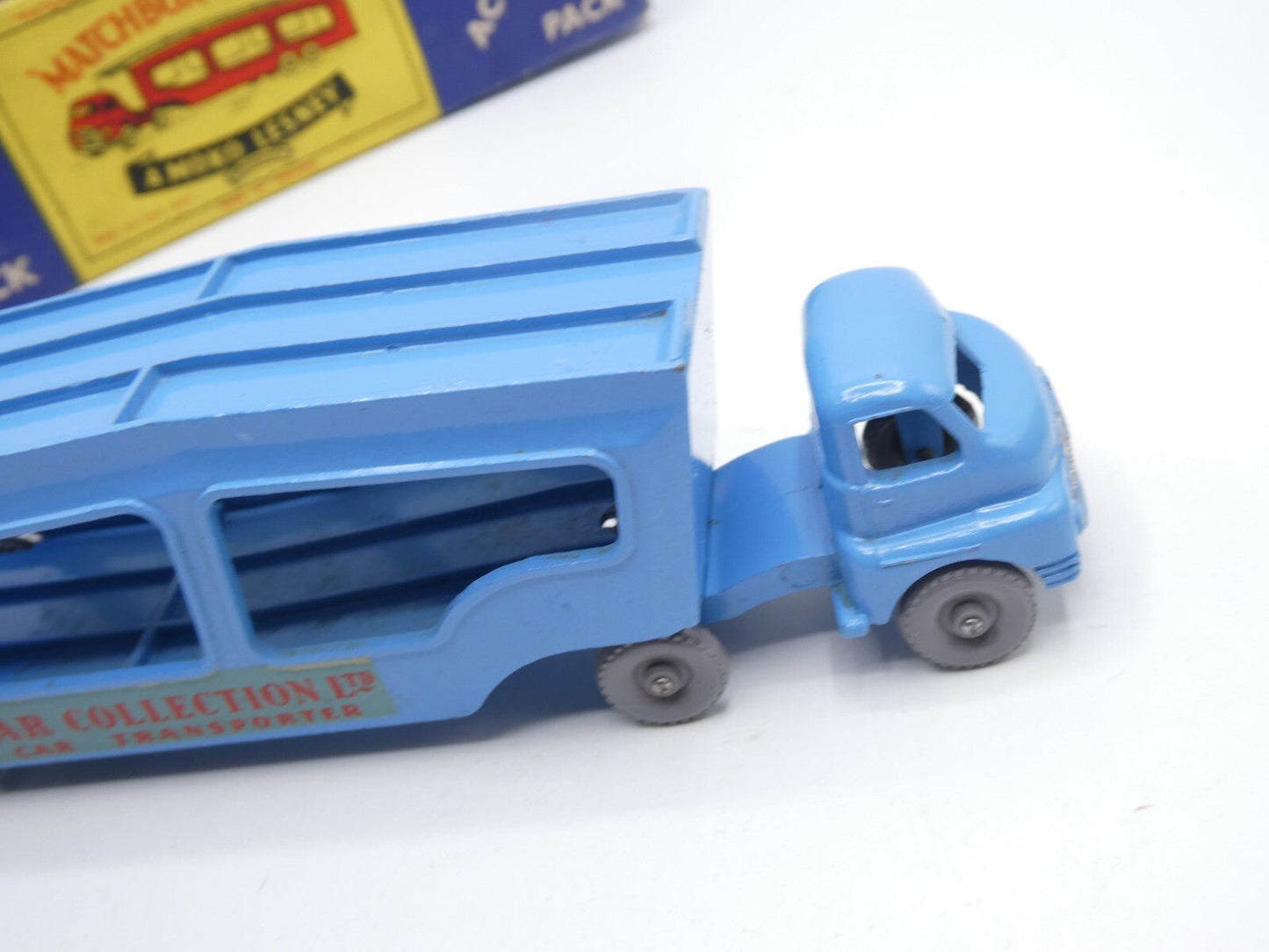 Matchbox Lesney A - 2 Bedford Car Transporter 2 Accessory Pack GPW Red Decals - Magic Matchbox