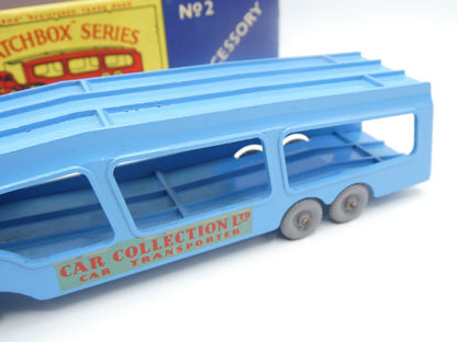 Matchbox Lesney A - 2 Bedford Car Transporter 2 Accessory Pack GPW Red Decals - Magic Matchbox