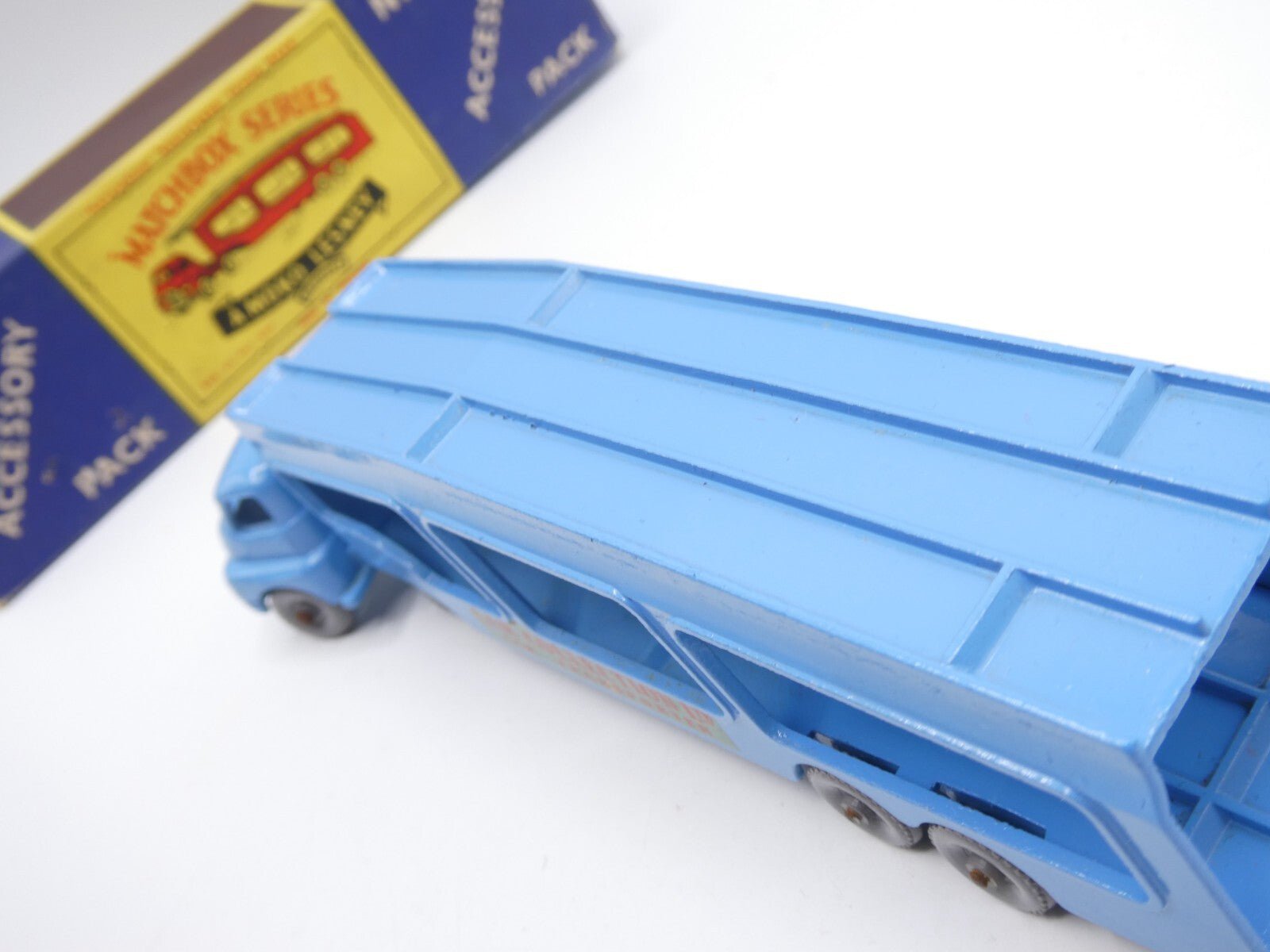 Matchbox Lesney A - 2 Bedford Car Transporter 2 Accessory Pack GPW Red Decals - Magic Matchbox