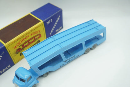 Matchbox Lesney A - 2 Bedford Car Transporter Accessory Pack Near Mint Boxed MW - Magic Matchbox