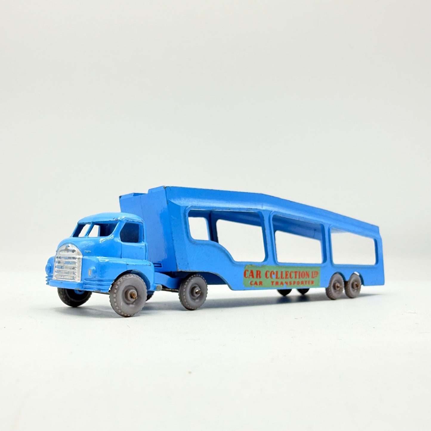 Matchbox Lesney A - 2 Car Transporter Grey Plastic Wheels UB - Magic Matchbox