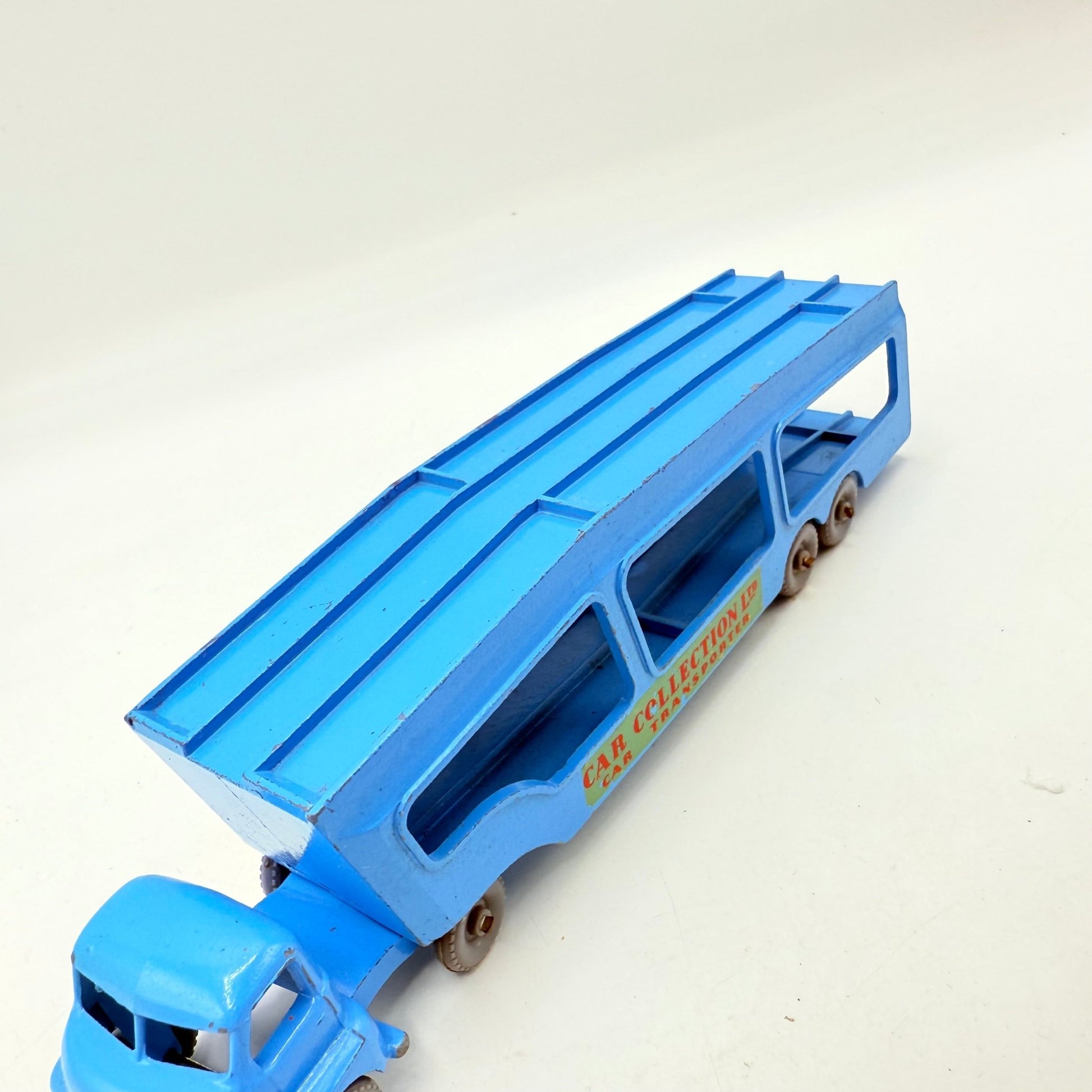 Matchbox Lesney A - 2 Car Transporter Grey Plastic Wheels UB - Magic Matchbox