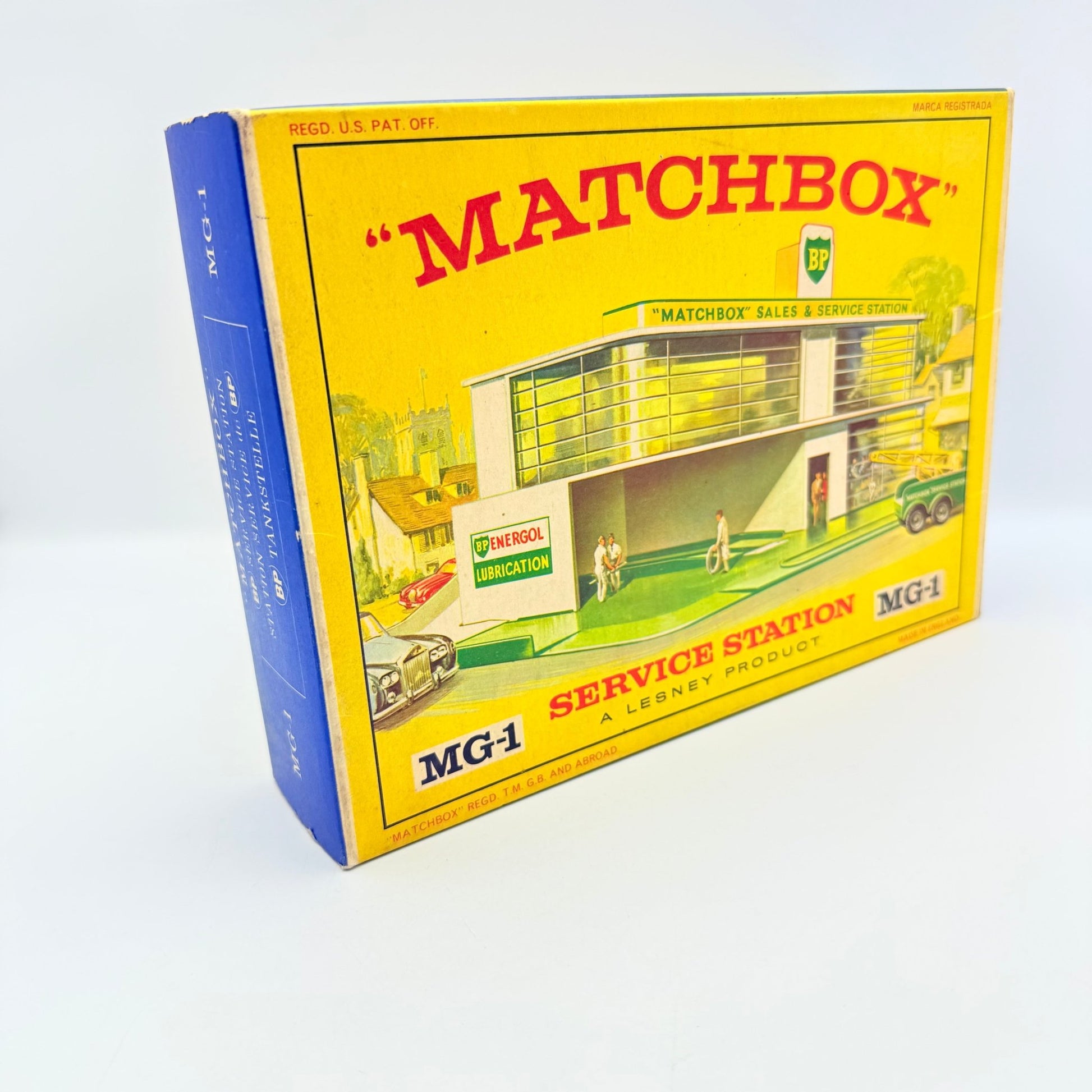 Matchbox Lesney Accessory Pack MG - 1 Matchbox BP Sales & Service Station - Magic Matchbox