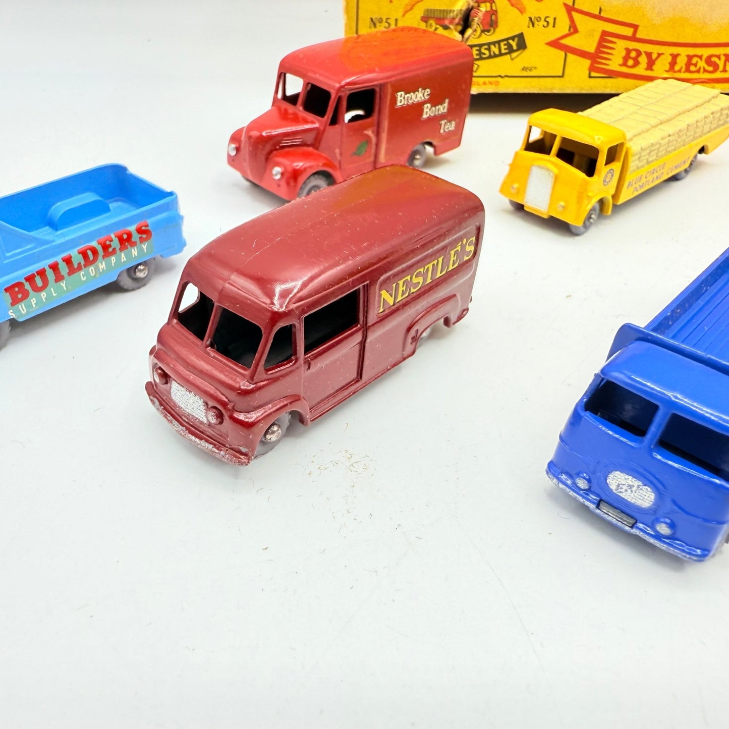 Matchbox Lesney G - 1 Commercial Motor Gift Set Very Rare - Magic Matchbox