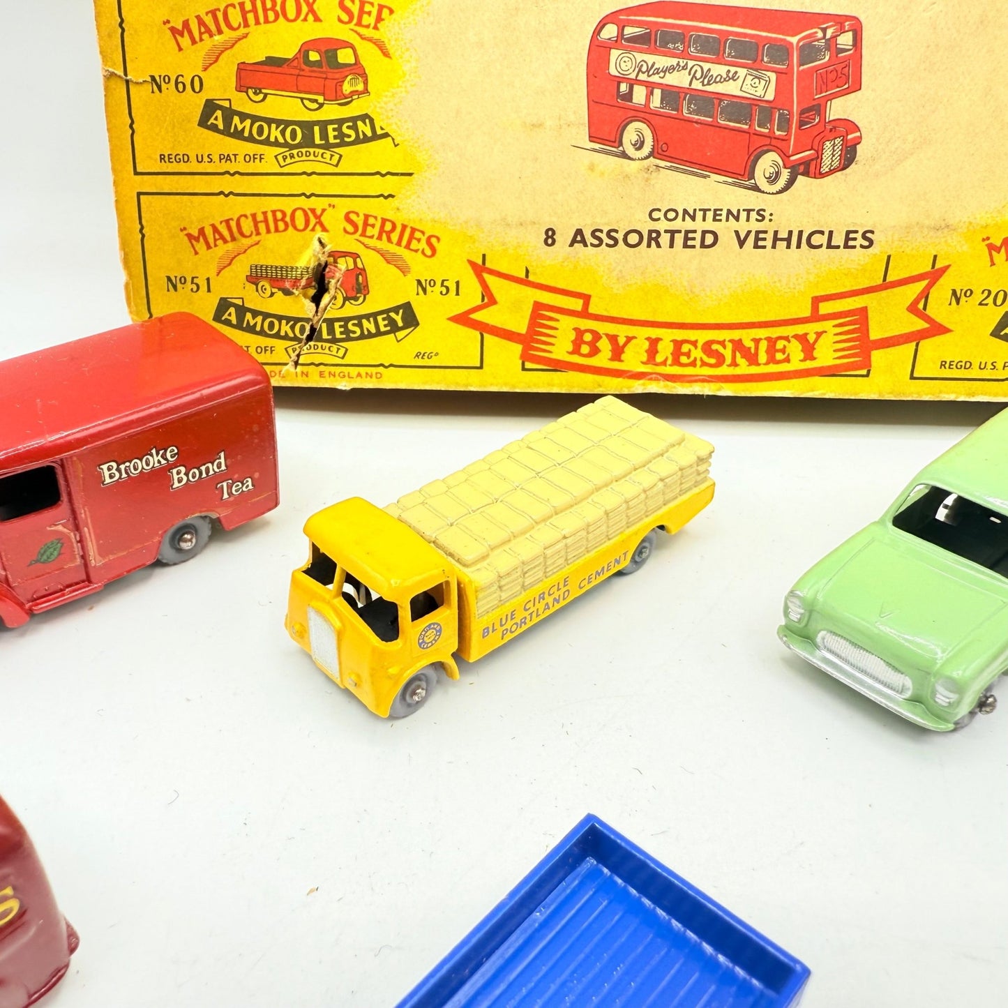 Matchbox Lesney G - 1 Commercial Motor Gift Set Very Rare - Magic Matchbox