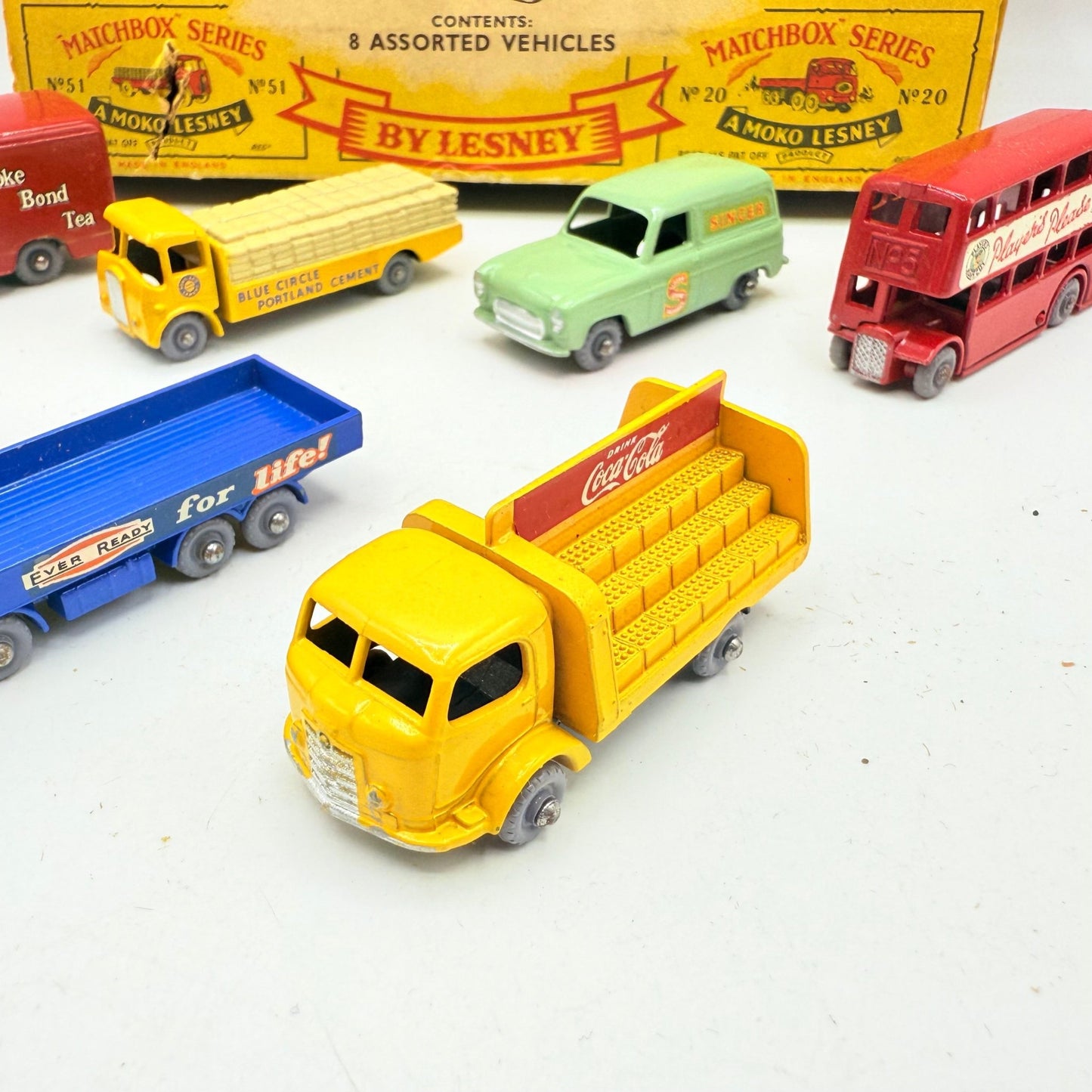 Matchbox Lesney G - 1 Commercial Motor Gift Set Very Rare - Magic Matchbox