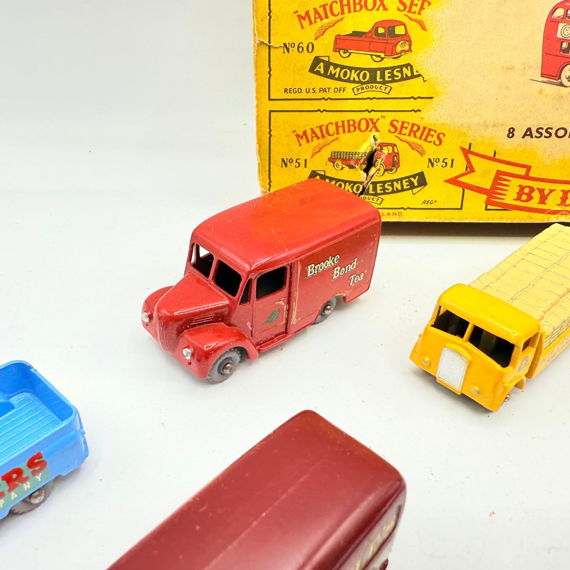 Matchbox Lesney G - 1 Commercial Motor Gift Set Very Rare - Magic Matchbox