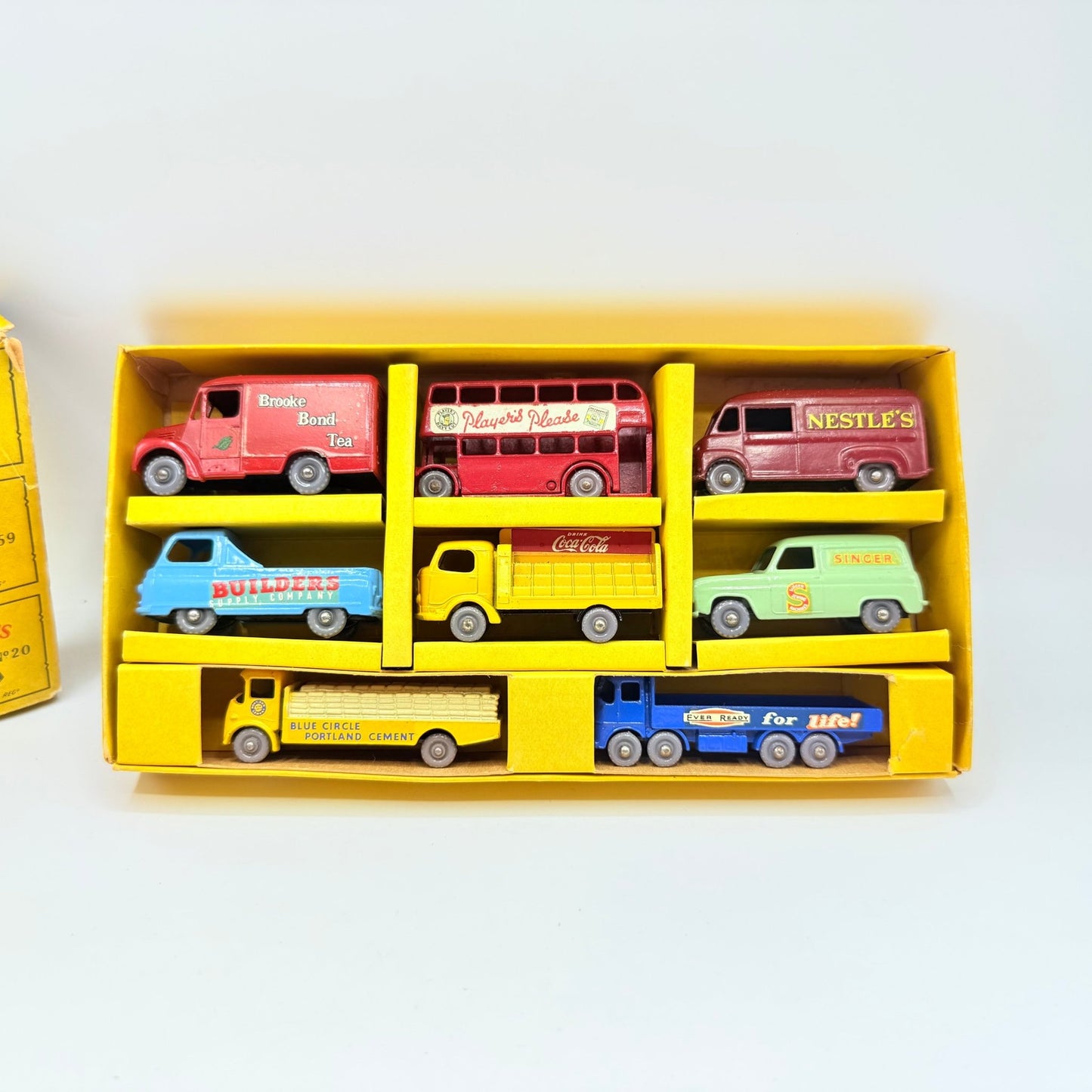 Matchbox Lesney G - 1 Commercial Motor Gift Set Very Rare - Magic Matchbox
