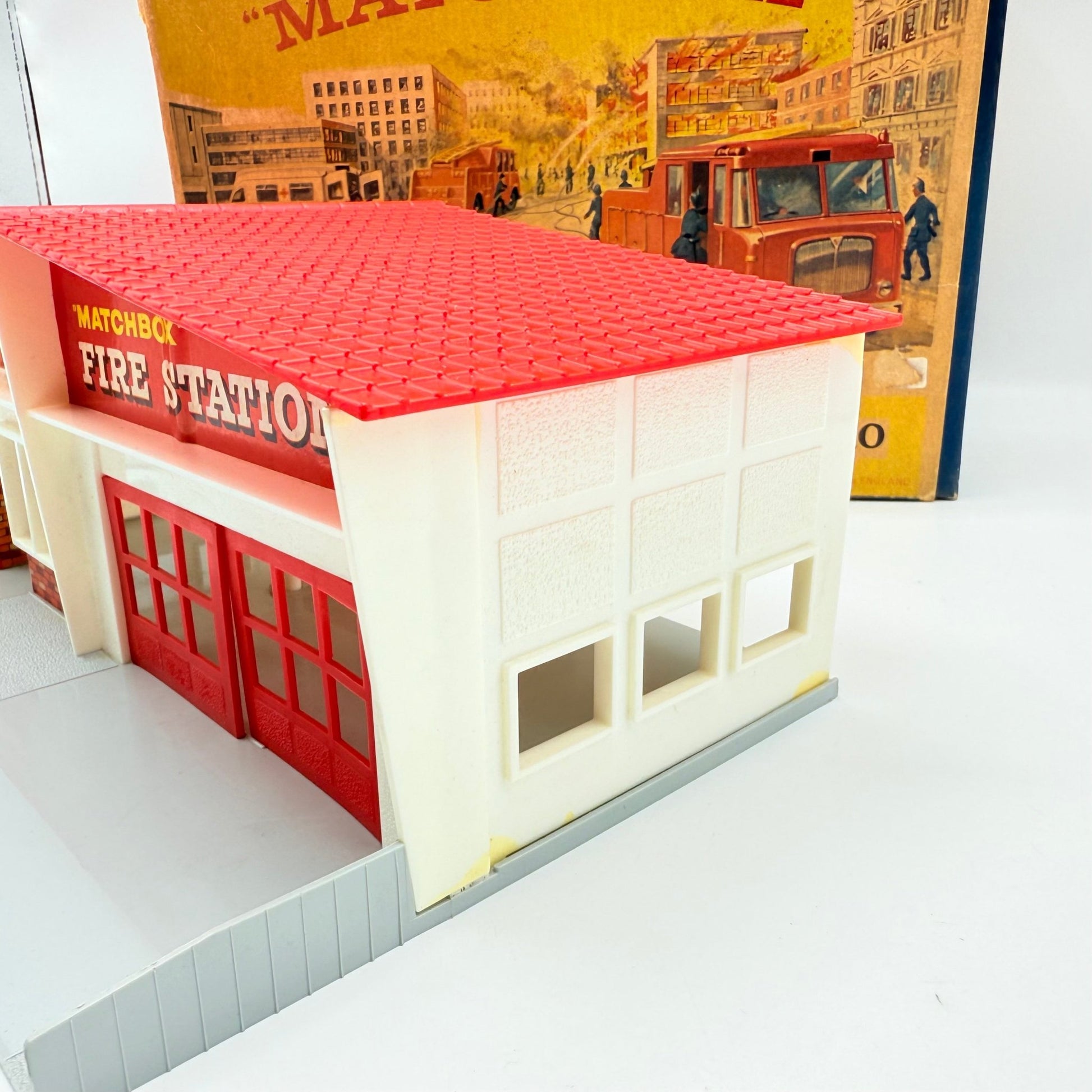 Matchbox Lesney G - 10 Fire Station Set with 3 models & original box - Magic Matchbox