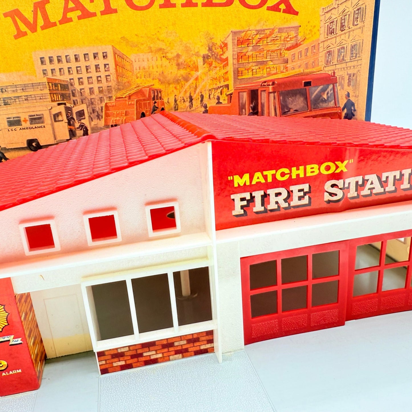 Matchbox Lesney G - 10 Fire Station Set with 3 models & original box - Magic Matchbox