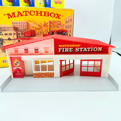 Matchbox Lesney G - 10 Fire Station Set with 4 models & original box - Magic Matchbox