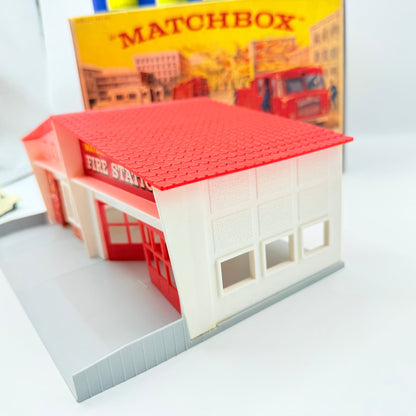 Matchbox Lesney G - 10 Fire Station Set with 4 models & original box - Magic Matchbox