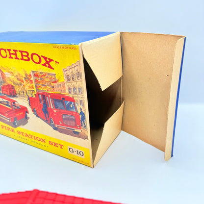 Matchbox Lesney G - 10 Fire Station Set with 4 models & original box - Magic Matchbox