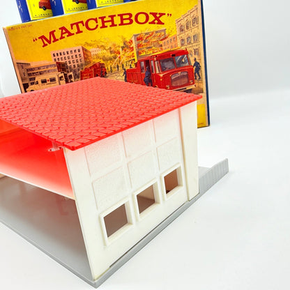 Matchbox Lesney G - 10 Fire Station Set with 4 models & original box - Magic Matchbox