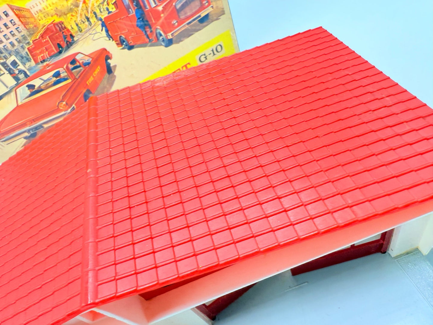 Matchbox Lesney G - 10 Fire Station Set without models. - Magic Matchbox