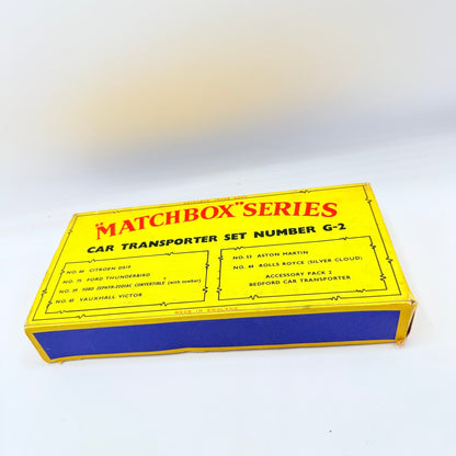 Matchbox Lesney G - 2a Car Transporter Gift Set 1960 - Magic Matchbox