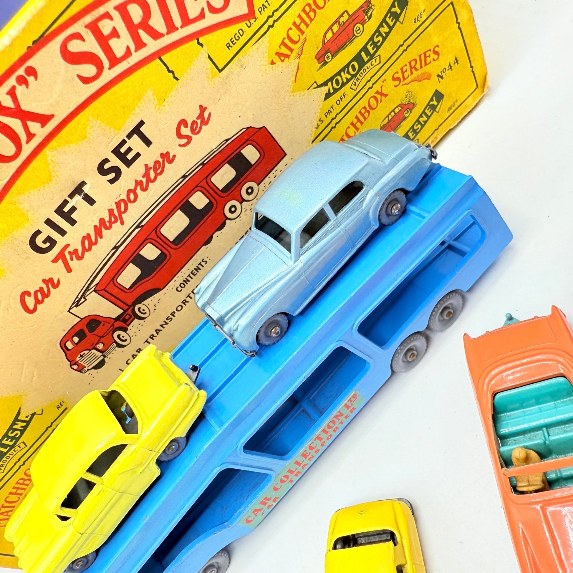 Matchbox Lesney G - 2a Car Transporter Gift Set 1960 - Magic Matchbox