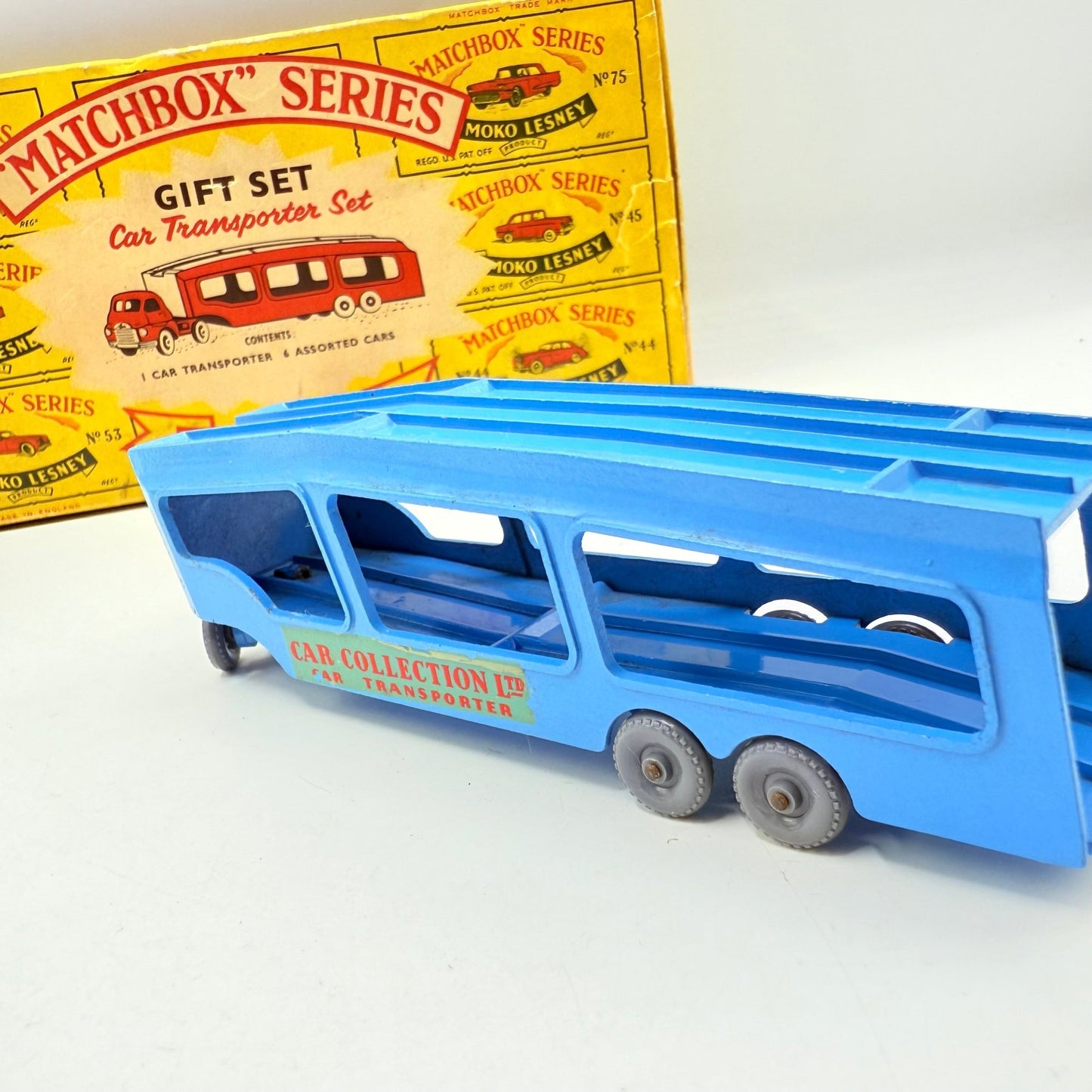 Matchbox Lesney G - 2a Car Transporter Gift Set 1960 - Magic Matchbox