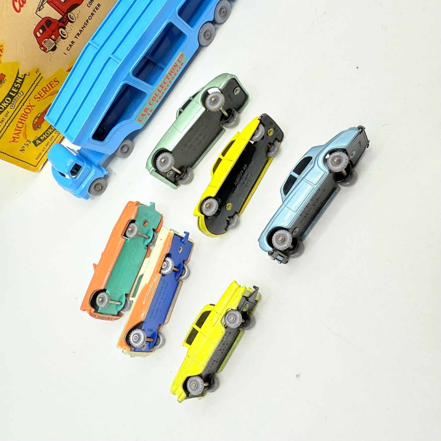 Matchbox Lesney G - 2a Car Transporter Gift Set 1960 - Magic Matchbox