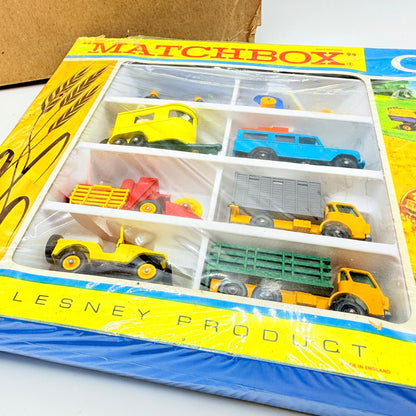 Matchbox Lesney G - 3 Farm Gift Set Still Sealed with cover. - Magic Matchbox