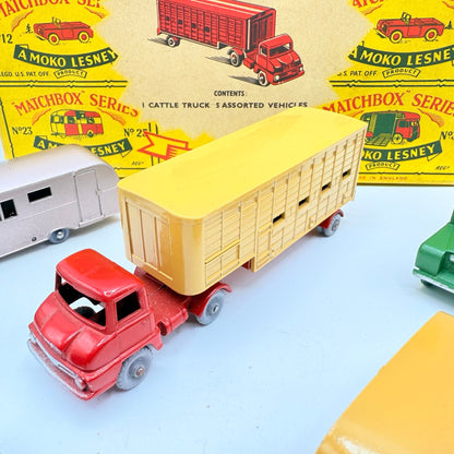 Matchbox Lesney G - 4 Farm Gift Set VERY RARE - Magic Matchbox