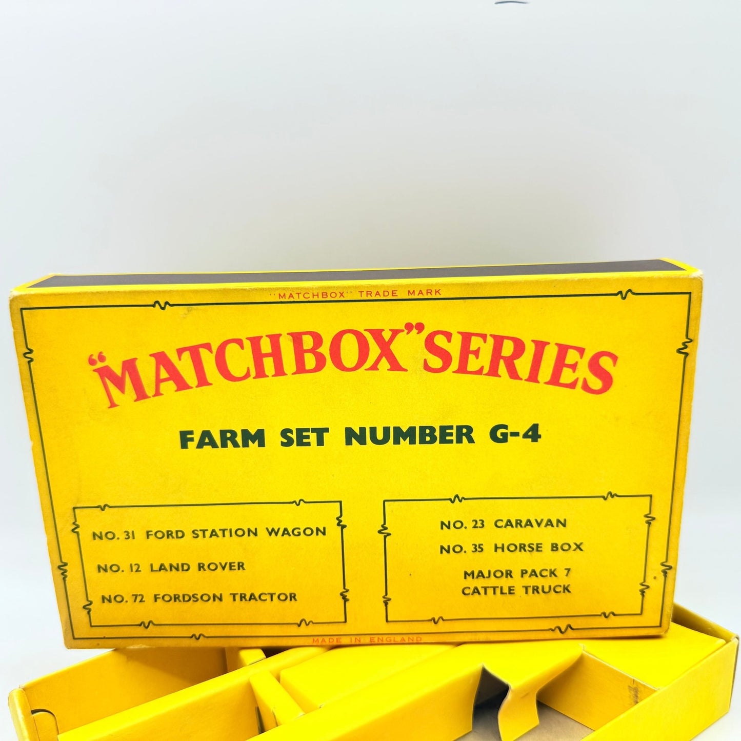 Matchbox Lesney G - 4 Farm Gift Set VERY RARE - Magic Matchbox