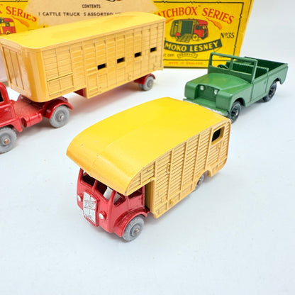 Matchbox Lesney G - 4 Farm Gift Set VERY RARE - Magic Matchbox
