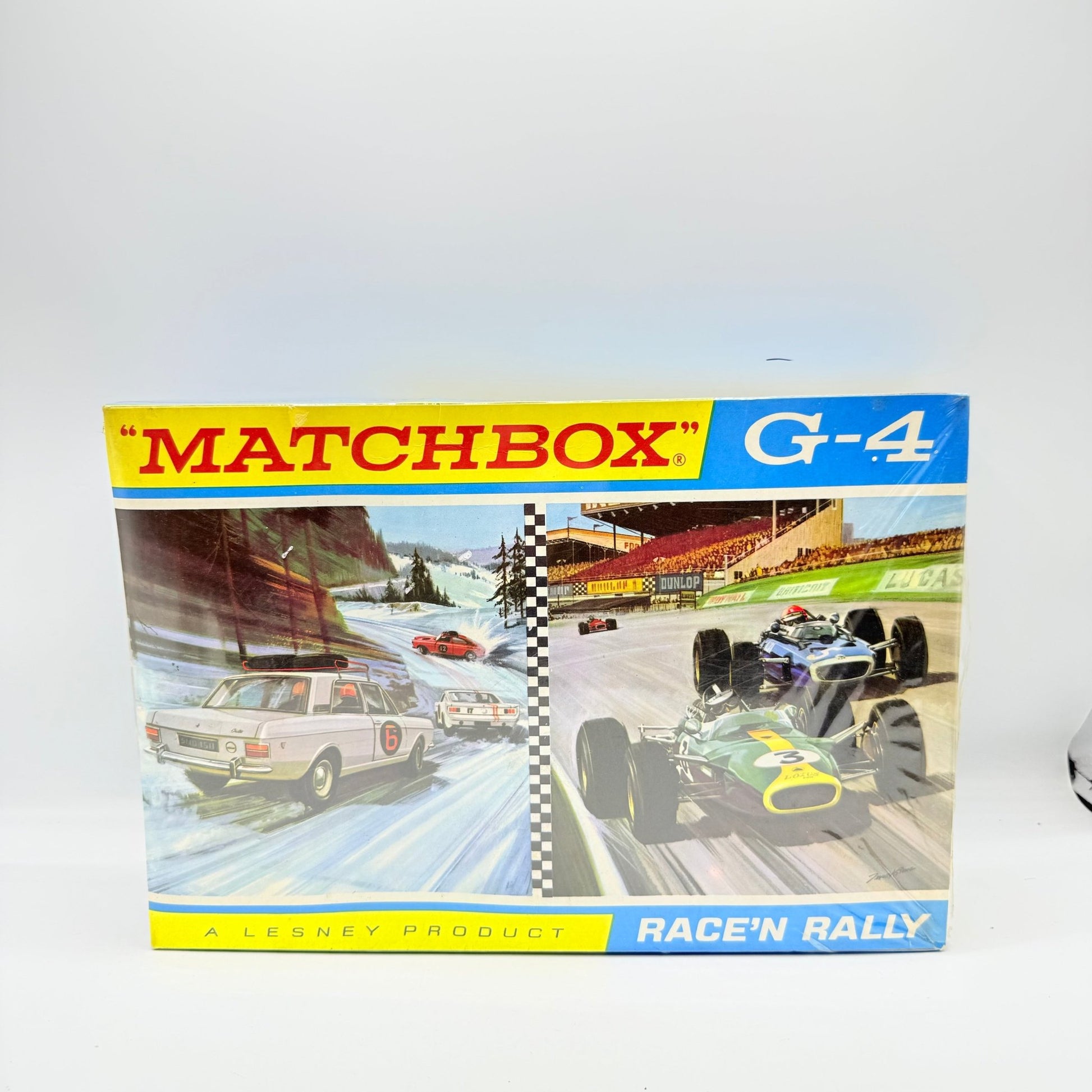 Matchbox Lesney G - 4 Race N Rally Gift Set - Rare - Magic Matchbox