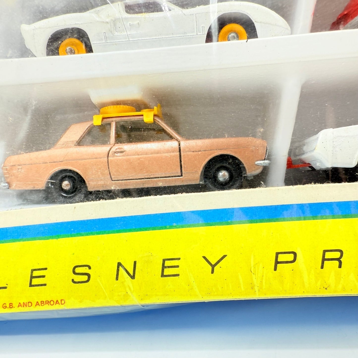 Matchbox Lesney G - 4 Race N Rally Gift Set - Rare - Magic Matchbox