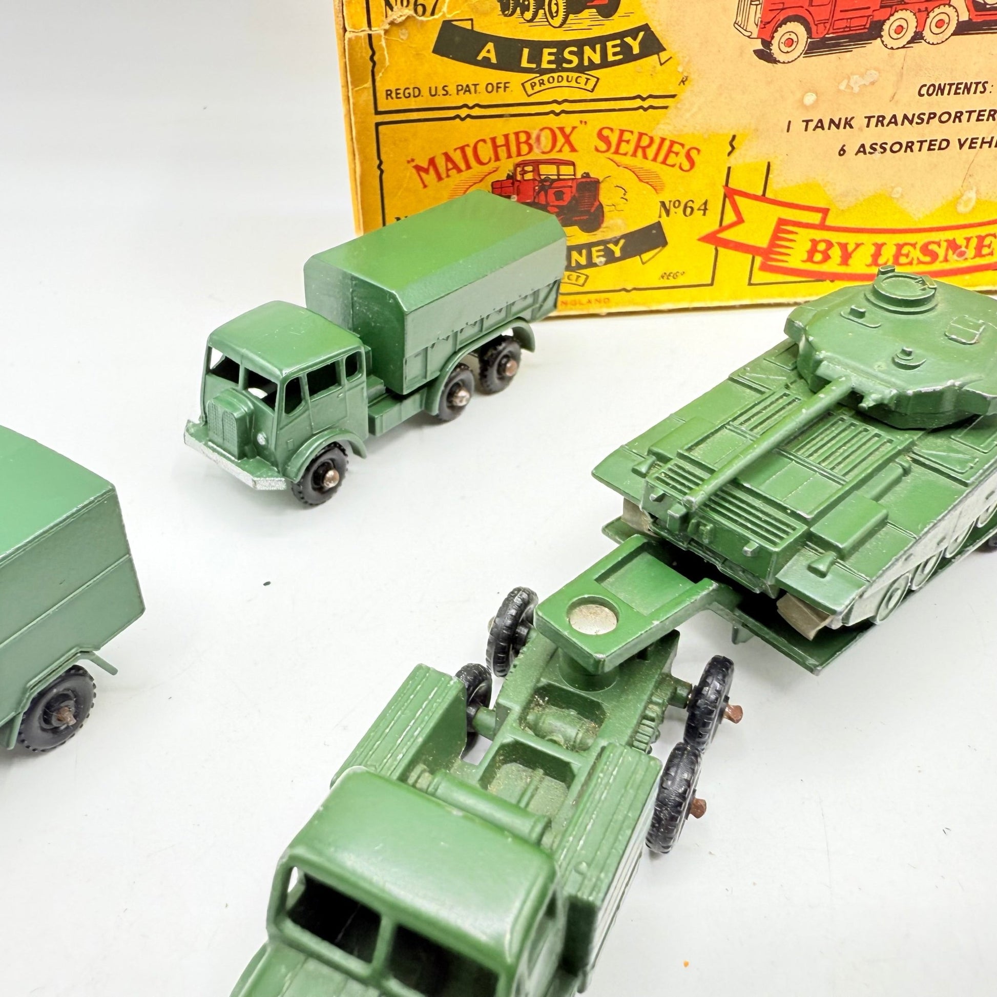Matchbox Lesney G - 5 Army Gift Set VERY RARE - Magic Matchbox