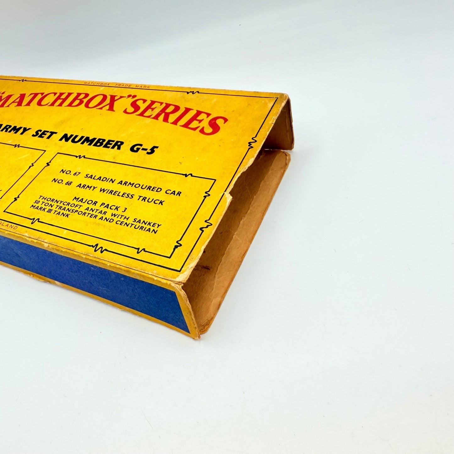 Matchbox Lesney G - 5 Army Gift Set VERY RARE - Magic Matchbox
