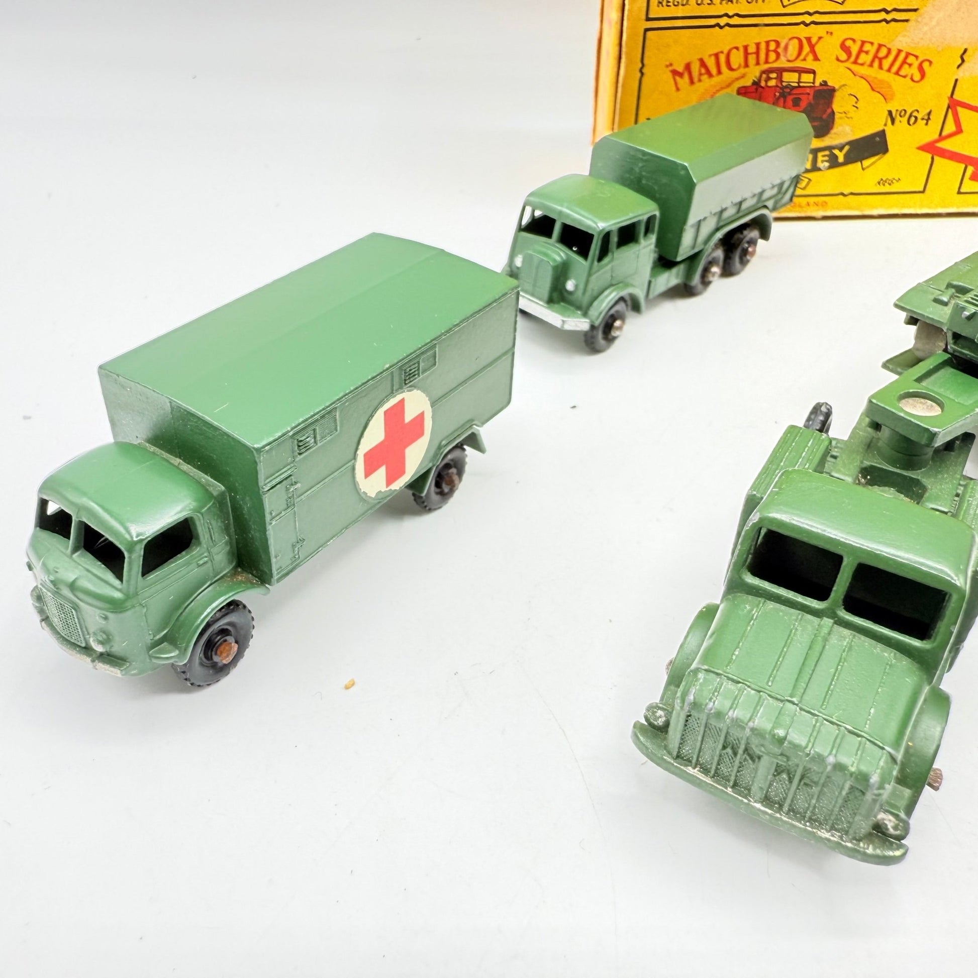 Matchbox Lesney G - 5 Army Gift Set VERY RARE - Magic Matchbox