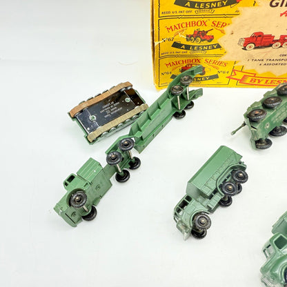 Matchbox Lesney G - 5 Military Gift Set VERY RARE - Magic Matchbox