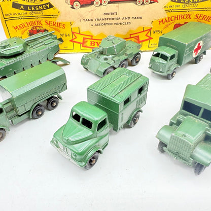 Matchbox Lesney G - 5 Military Gift Set VERY RARE - Magic Matchbox