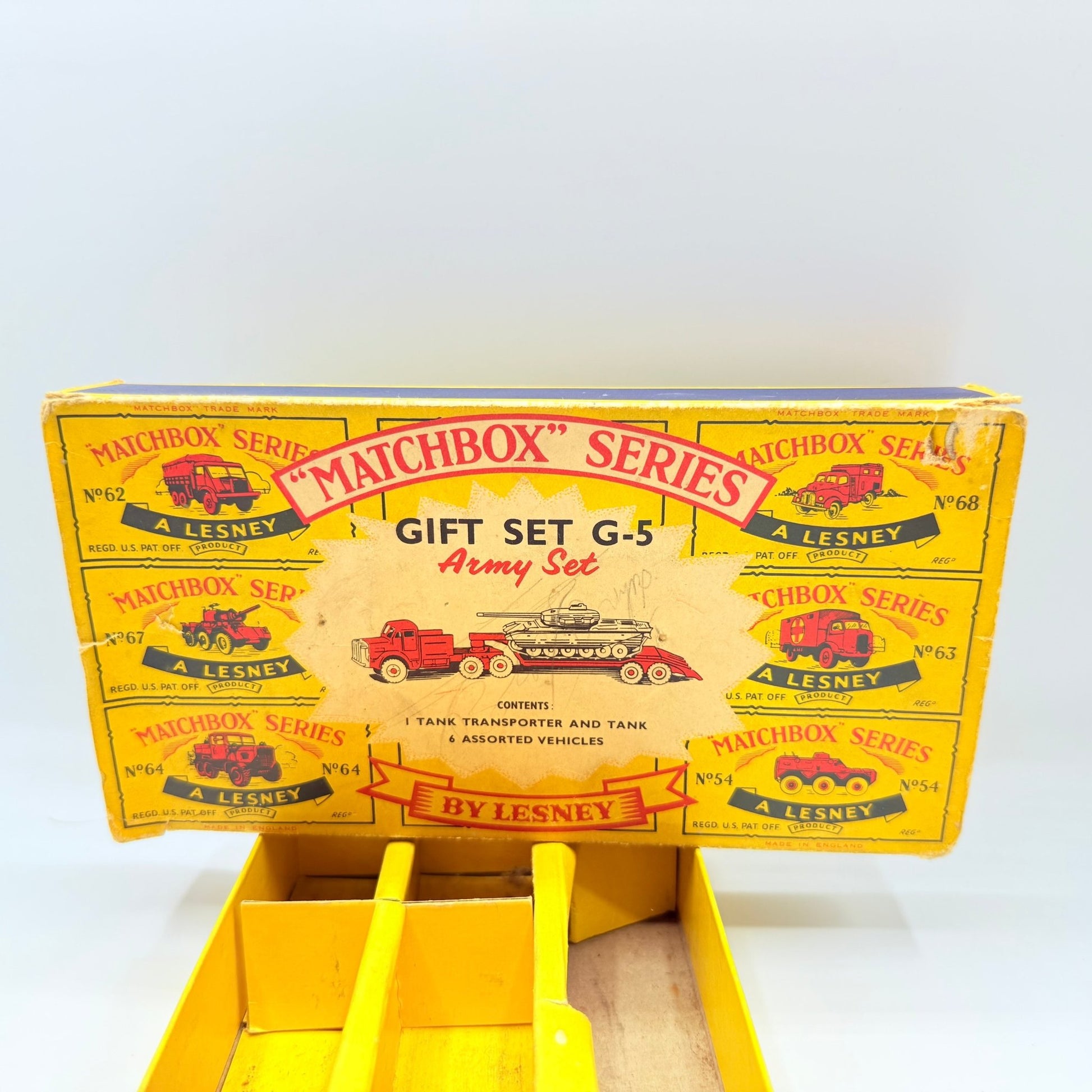 Matchbox Lesney G - 5 Military Gift Set VERY RARE - Magic Matchbox