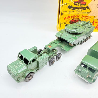 Matchbox Lesney G - 5 Military Gift Set VERY RARE - Magic Matchbox