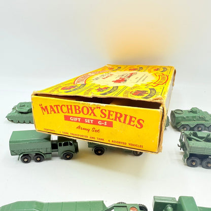 Matchbox Lesney G - 5 Military Gift Set VERY RARE - Magic Matchbox