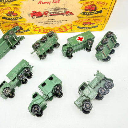 Matchbox Lesney G - 5 Military Gift Set VERY RARE - Magic Matchbox