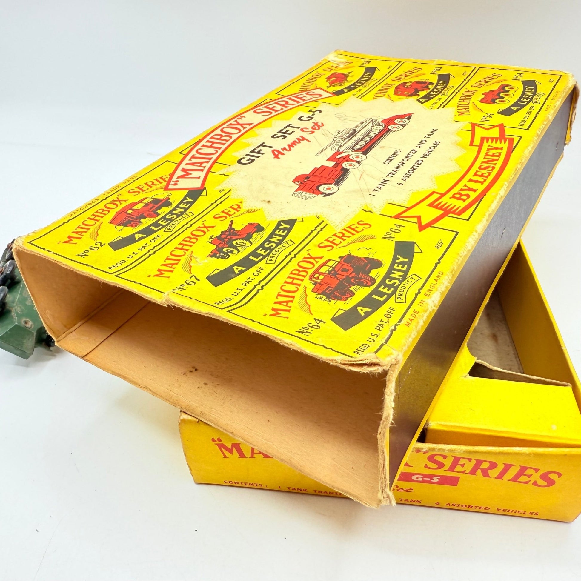 Matchbox Lesney G - 5 Military Gift Set VERY RARE - Magic Matchbox