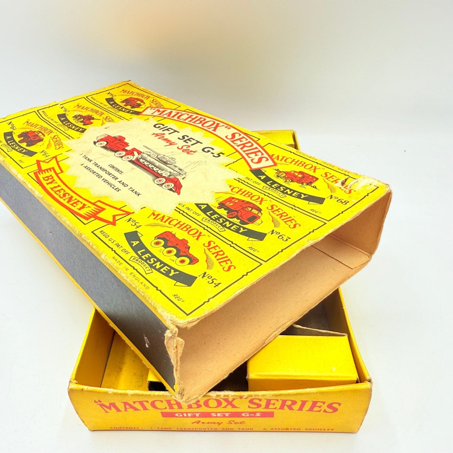 Matchbox Lesney G - 5 Military Gift Set VERY RARE - Magic Matchbox