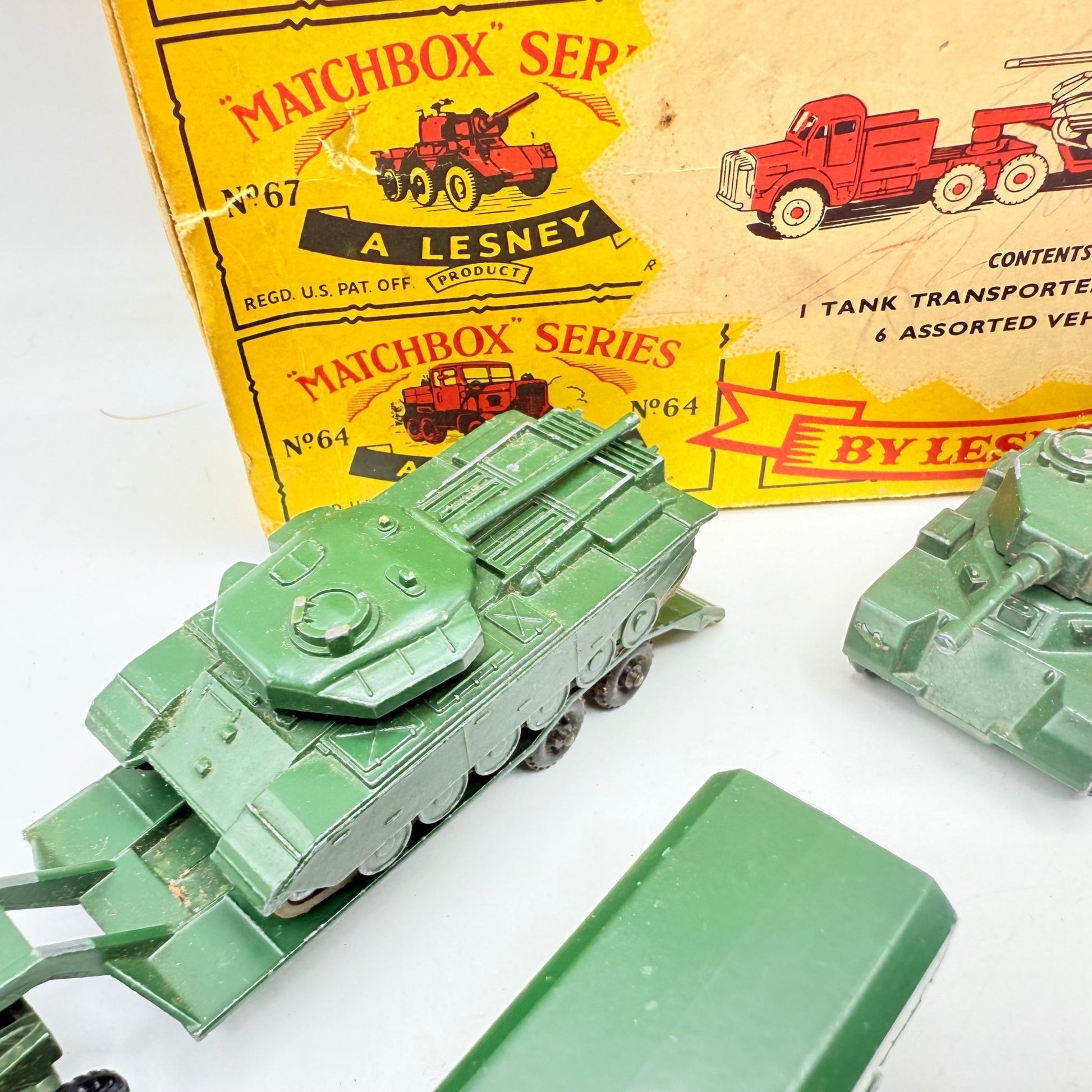 Matchbox Lesney G - 5 Military Gift Set VERY RARE - Magic Matchbox