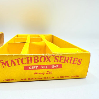 Matchbox Lesney G - 5 Military Gift Set VERY RARE - Magic Matchbox