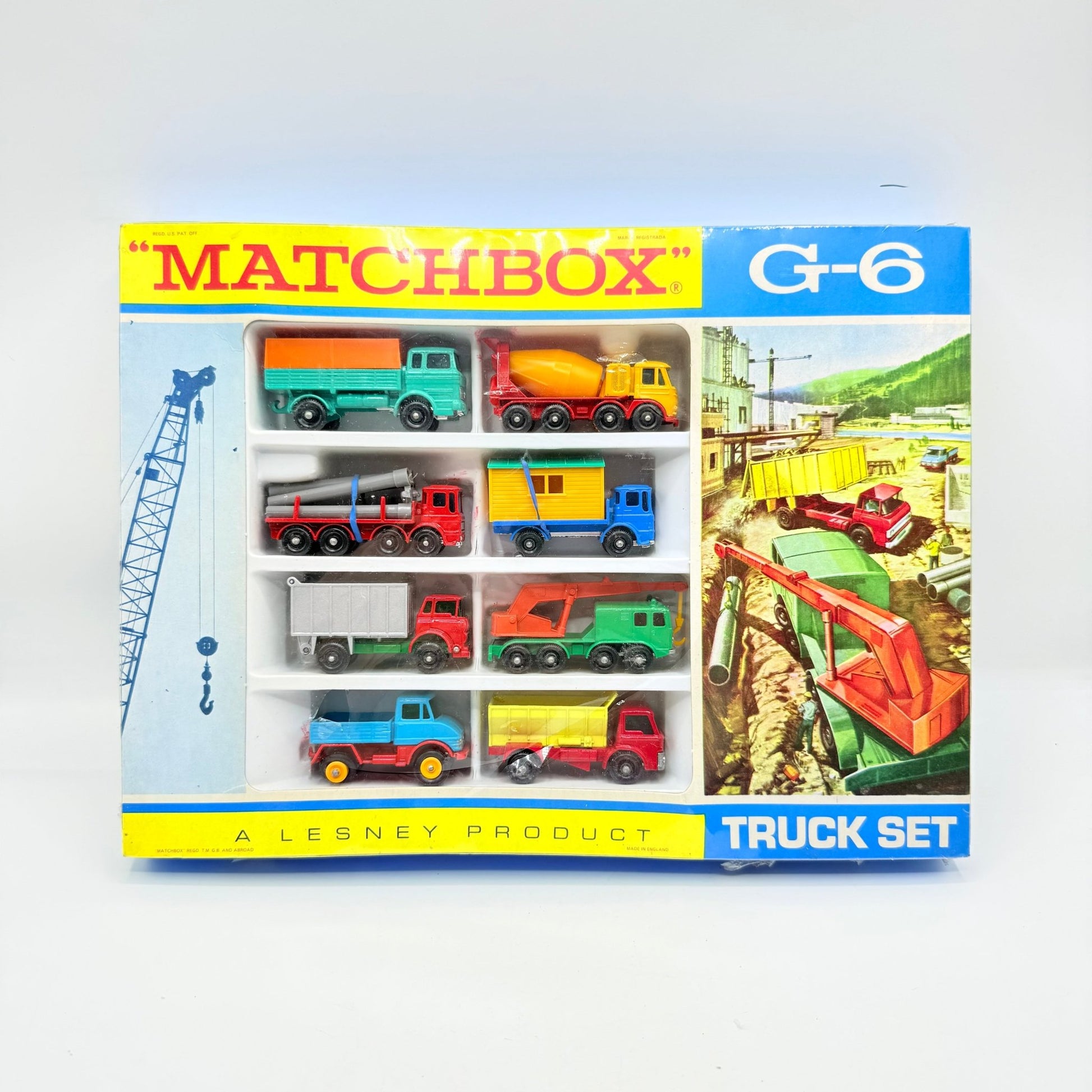 Matchbox Lesney G - 6 Commercial Truck Gift Set - Magic Matchbox