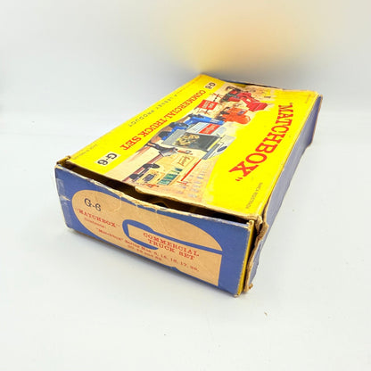 Matchbox Lesney G - 6 Commercial Truck Gift Set Rare - Magic Matchbox