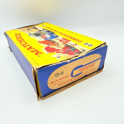 Matchbox Lesney G - 6 Commercial Truck Gift Set Rare - Magic Matchbox
